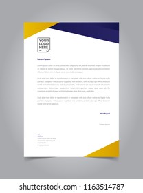 Diseño moderno de plantillas de membrete