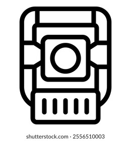 Modern leveling instrument used for accurate height determination in construction and surveying projects