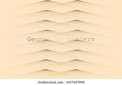 modern light background. line pattern in art deco style. vintage style. vector illustration