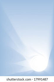 Modern light blue background. Vector