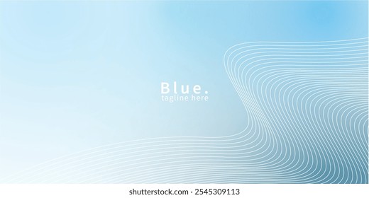 Fondo de línea azul claro moderno, fondo abstracto, Fondo de pantalla 3D, patrón de flores, diseños abstractos y Formas