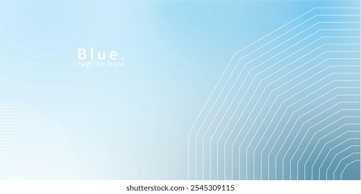 Fondo de línea azul claro moderno, fondo abstracto, Fondo de pantalla 3D, patrón de flores, diseños abstractos y Formas