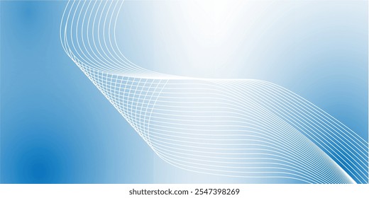 Fondo de línea azul claro moderno, fondo abstracto, Fondo de pantalla 3D, patrón de flores, diseños abstractos y Formas