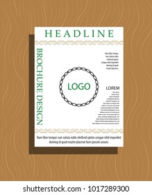 Modern light business card template for company