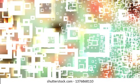 Modern Light Color Square Abstract Background Design