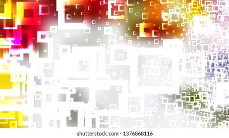 Modern Light Color Square Abstract Background