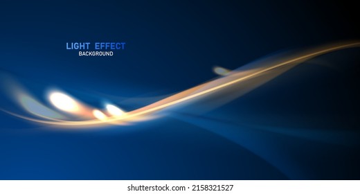 modern light line background vector illustration