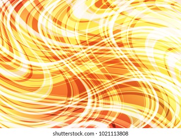 Modern Light Orange Waving line Abstract background,Wonder and Curve concept,design for texture and template,with space for text input,Vector,Illustration.