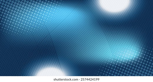 Modern light point Hi-tech digital technology concept. High tech computer illustration with purple and dark blue gradient background