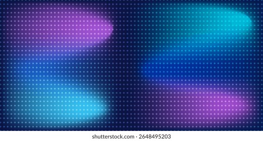 Modernes High-Tech-Konzept für die digitale Technologie. High-Tech-Computergrafik mit violettem und dunkelblauem Farbverlauf-Hintergrund