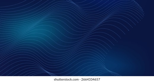 Modern light point Hi-tech digital technology concept. High tech computer illustration mesh abstract good