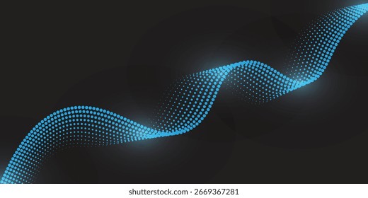 Ponto de luz moderno conceito de tecnologia digital de alta tecnologia.