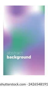 Modern lilac and turquoise vertical background with gradient. Colorful liquid cover for poster, banner, flyer and presentation. Vector image.