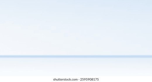 Modern limbo 3d backdrop for product presentation. Minimal wall scene background