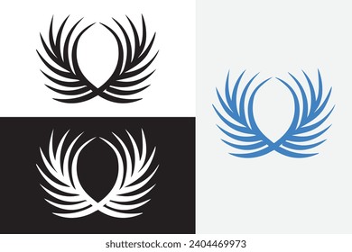 modern line art fred perry vector white logo sample clean design art