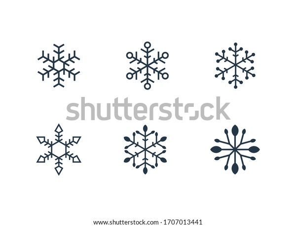 Modern Line Art Ice Vector That Stock Vector (Royalty Free) 1707013441 ...