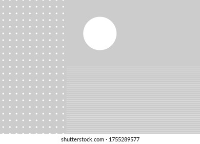 Modern line with dots pattern, vector background.