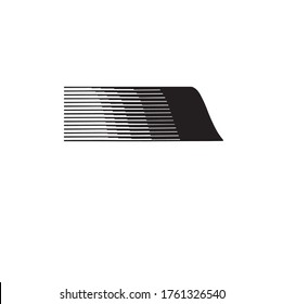 Modern line logos. Cool geometric forms. Eps10 vector.