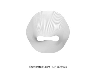 Modern line pattern, vector background.