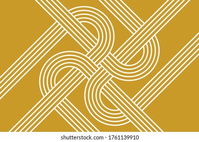 Modern line pattern, vector background.