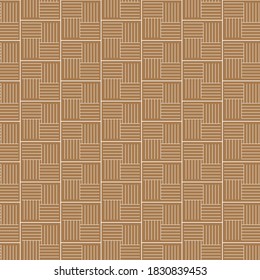 Modern line shaped pattern design for tiles. Vector eps 10.