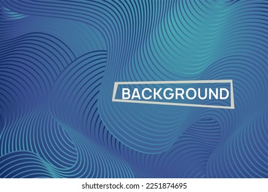 Modern line stripes curve abstract presentation background. Luxury paper, Abstract decoration, blue pattern, wavy stripes. for digital business banner, presentation page, cover, certificate, clothes.