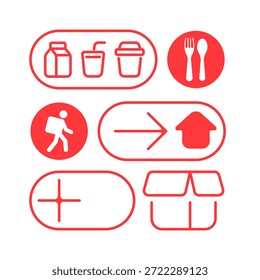 Modern line vector illustration of a delivery courier. Perfect for highlighting fast shipping and express services in apps, websites, and presentations. Fully editable.