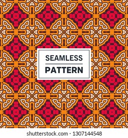 Modern line vector traditional arabic pattern background design. Ideal for wall decoration, printable and wrapping paper design.