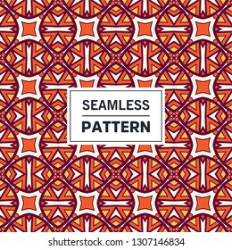Modern line vector traditional arabic pattern background design. Ideal for wall decoration, printable and wrapping paper design.