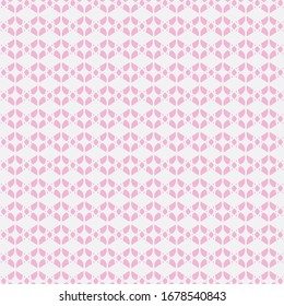 Modern Linear Geometric Seamless Pattern. Butterfly Concept Pastel Color