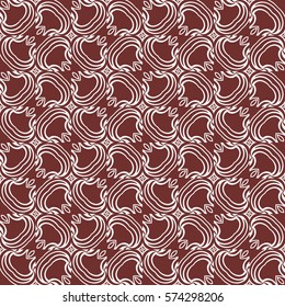 modern linear geometric seamless pattern. vector illustration. for design, wallpaper, print, fabric, decor