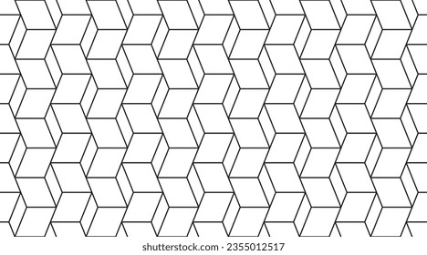 Modern linear seamless tile pattern. Abstract texture design. Creative digital backdrop resource.