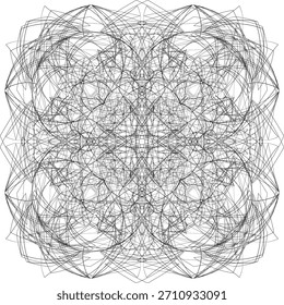 modern lineart background, creative dynamic pattern, ornament, vector decoration
