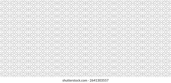 Modern line-based abstract geometric pattern design