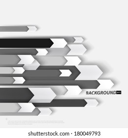 Modern Lines and Arrow Design Background