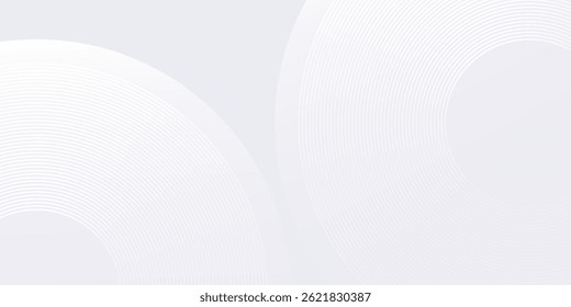 Modern lines grey background with dynamic circle lines background abstract