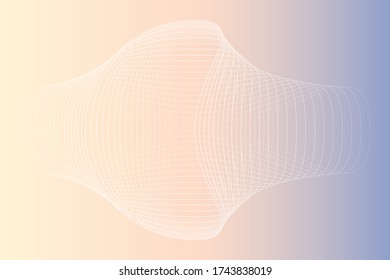 Modern lines pattern, vector background.