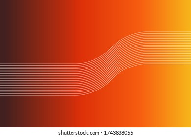 Modern lines pattern, vector background.
