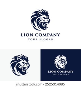 Modern Lion Logo for Corporate and Professional Use