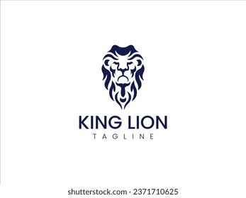  Modern Lion logo design vector image