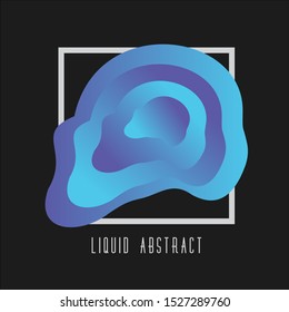 Modern Liquid Abstract Element Graphic Gradient 11