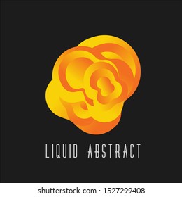 Modern Liquid Abstract Element Graphic Gradient 24