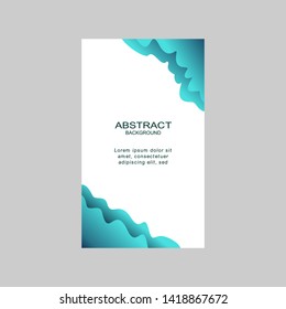 modern liquid background design vector template 