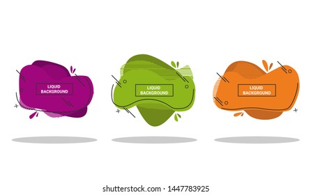 Modern Liquid Background HD Vector
