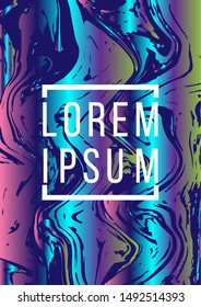 Modern Liquid Background Vector for Social Media Use and Presentation Template.