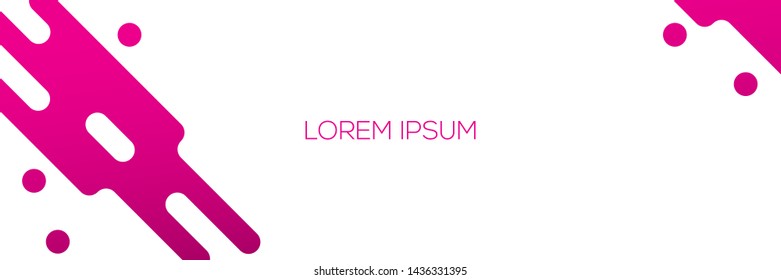 modern liquid banner design background layout