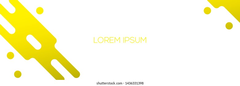 modern liquid banner design background layout