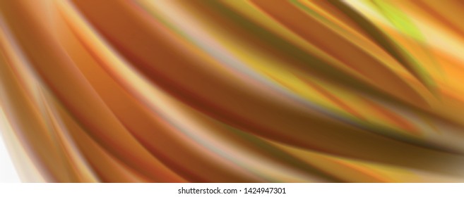 Flujos modernos de color líquido en el afiche de flujo blanco - colorido. Forma Líquida de oleada Techno con fondo de color blanco. Diseño para su proyecto de diseño. Vector