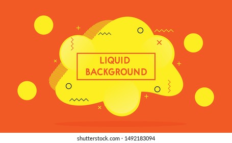 Modern Liquid Design Background. Abstract  Texture of Colored Bright Liquid Paint.