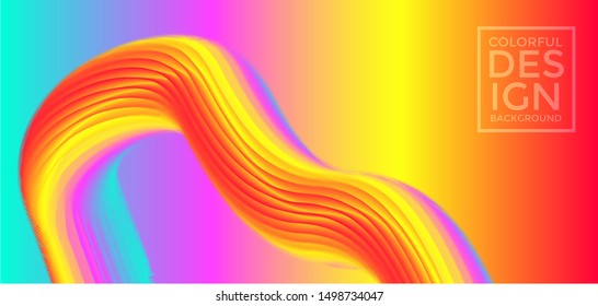 Modern Liquid Fluid Oil Vector Background for web, website and Social Media Use.